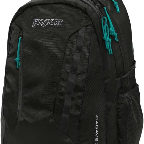 NWOT JanSport Agave Backpack - 15-inch Laptop Bag, Black - Picture 3 of 6